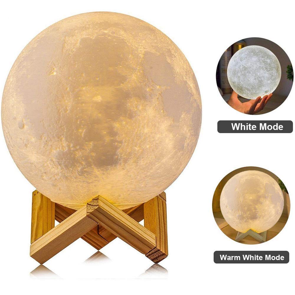 3D Printed Moon Lamp