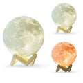 3D Printed Moon Lamp